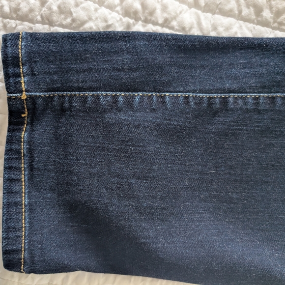 PLUS 20W Ava & Viv Dark Blue Skinny Jeans - Picture 5 of 13